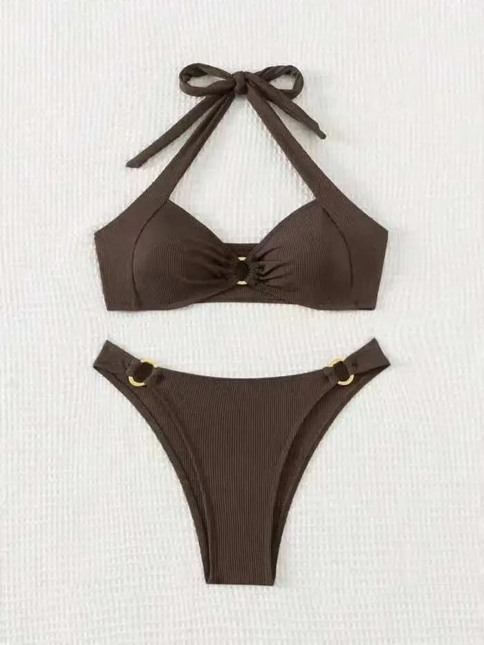 Ensemble de Bikini licou réglable