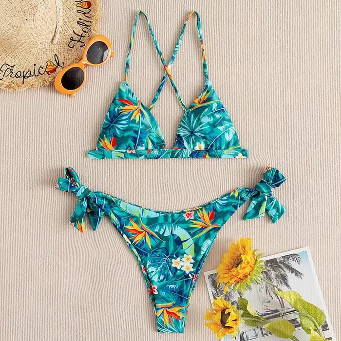 Offre Spéciale de la Saison : Ensemble Bikini Tendance pour Femme