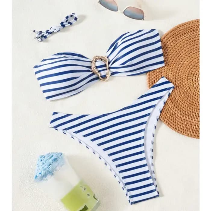 Rayé Sexy Bikinis 2026 femmes maillots de bain femme maillot