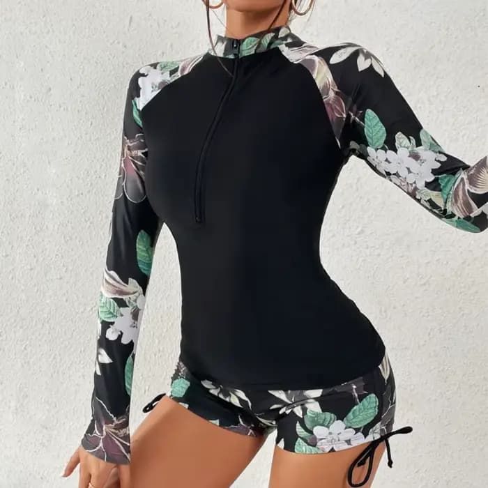 Maillot de bain femme à manches longues maillots
