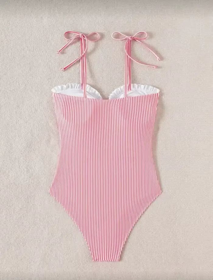 Maillot de bain une pièce à bretelles
