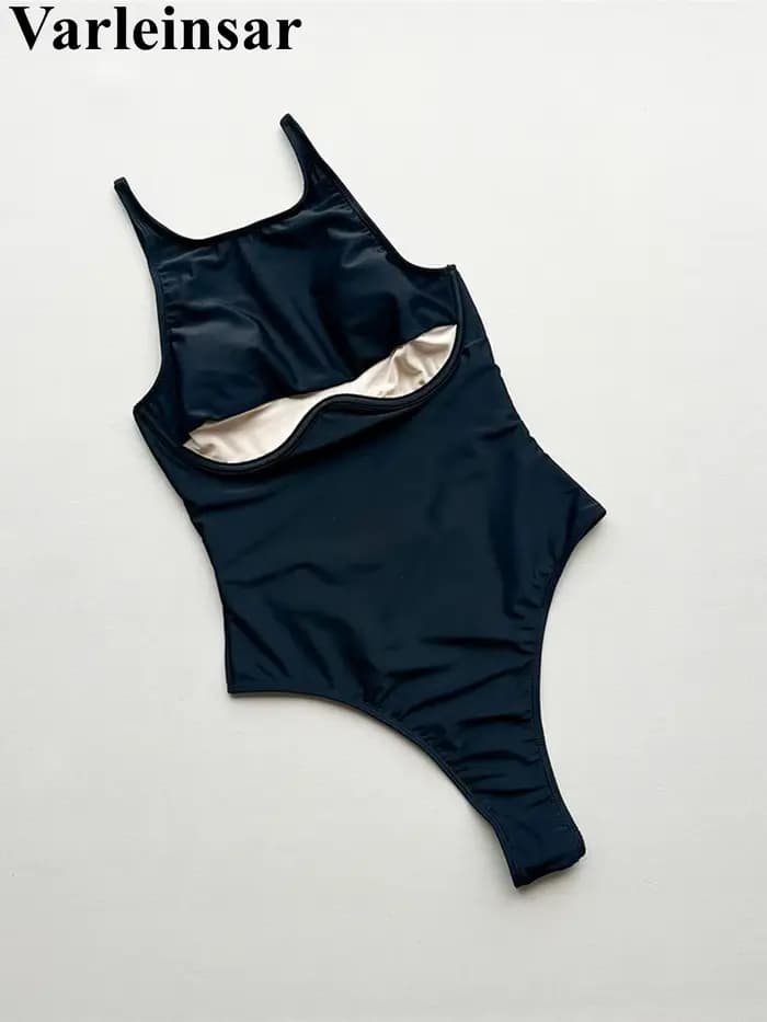 Maille pure extrême chaîne Mini Micro String femmes maillots de bain une pièce maillot