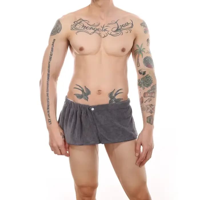 Robe de bain courte Sexy pour hommes