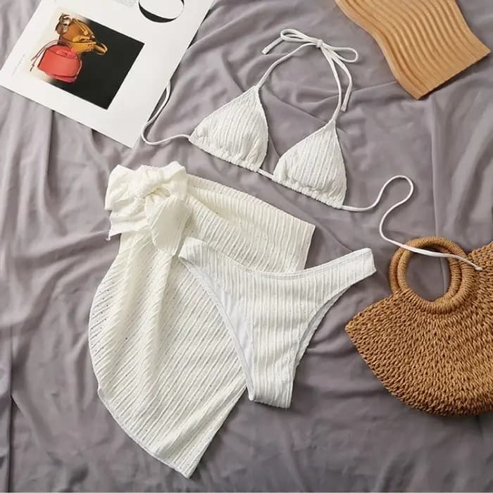 Ensemble de maillots de bain 3 pièces pour femme