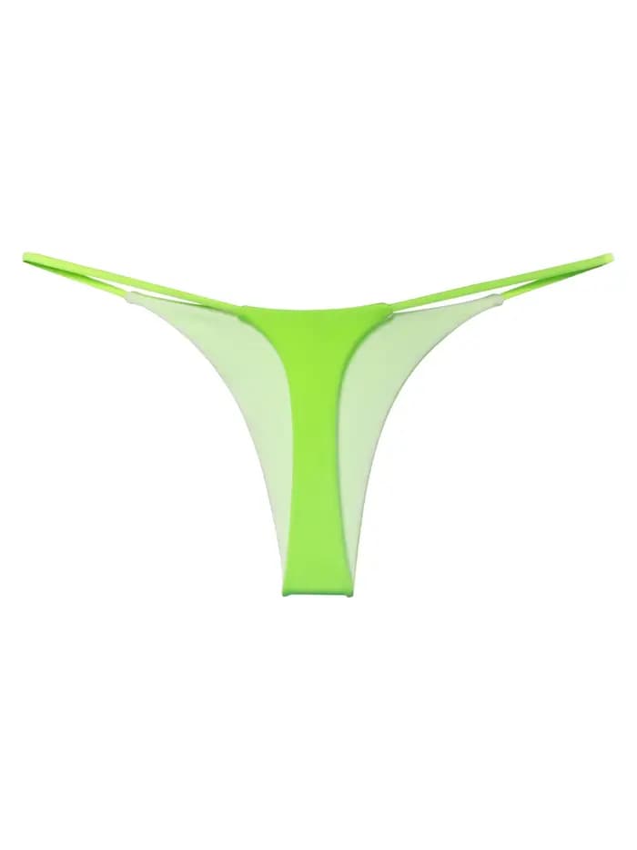 Culotte de bain T-back pour femme, taille basse, style string, bas de bikini, pour la plage, le soleil, la piscine, l'été, la natation, vêtements de plage