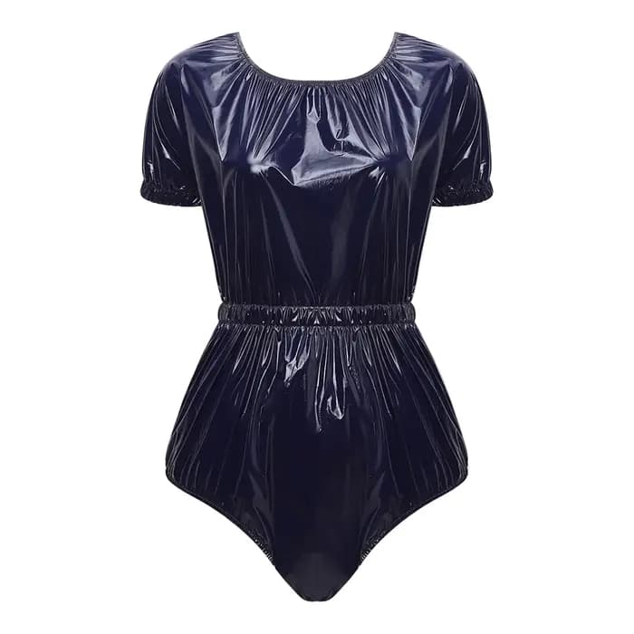 Maillot de bain bikini métallisé brillant pour femme