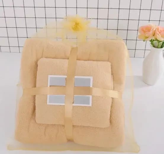 Ensemble de 2 serviettes de bain surdimensionnées
