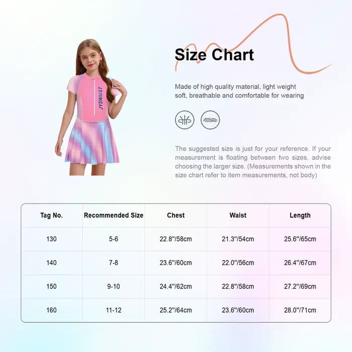 Robe de bain une pièce pour filles