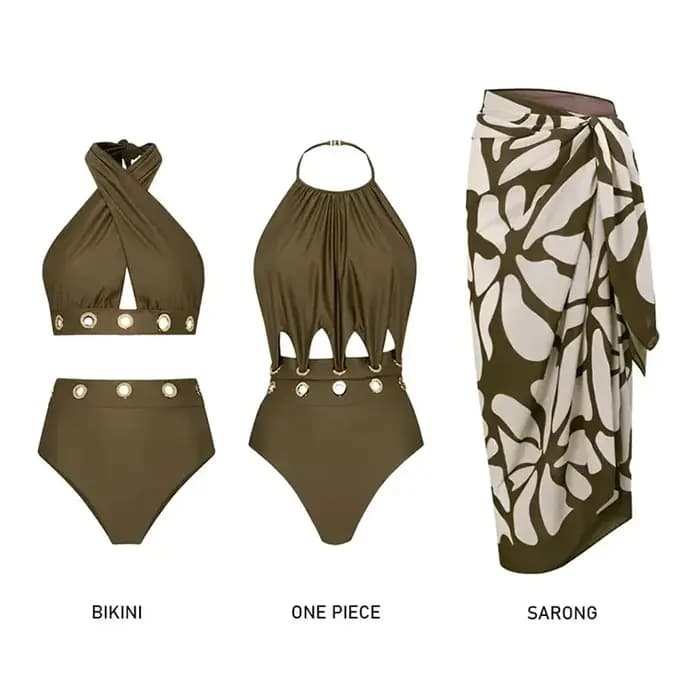 Maillot de bain une pièce sexy rétro pour femme