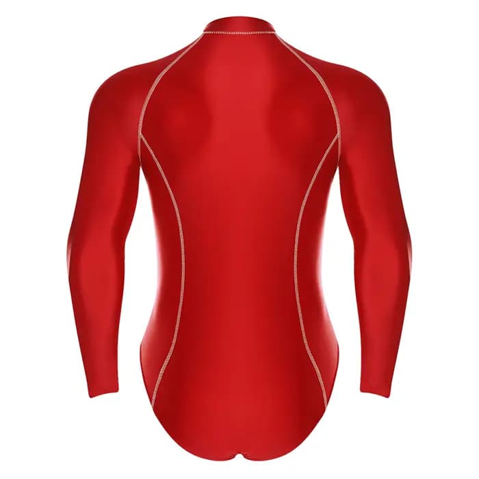 Maillot de bain une pièce brillant pour hommes