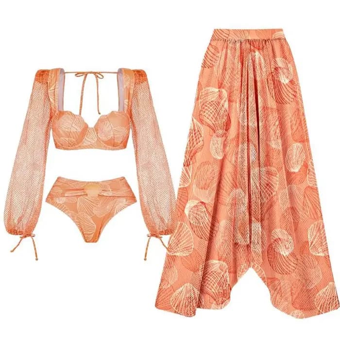 Nouvelle collection 2026 : Maillot de bain femme avec jupe