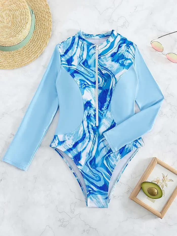 Magnifique maillot de bain une pièce de style thaïlandais pour femmes