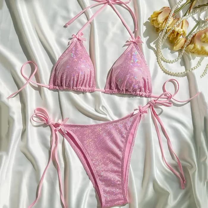 Maillot de bain à sequins pour femmes