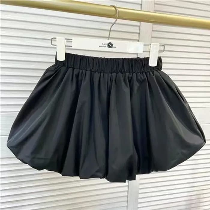 Short femme été 2025 nouveau blanc mode coréenne Harajuku ballon jupe courte
