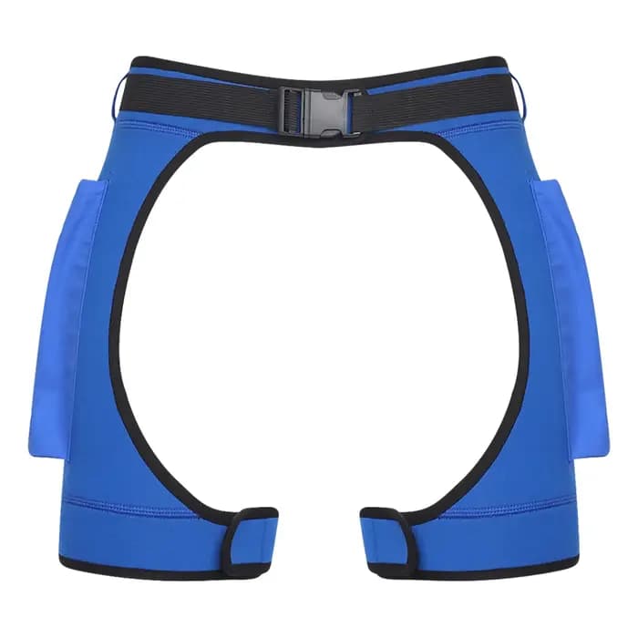Short de bain unisexe ajustable à fermeture auto-agrippante, avec grandes poches zippées, pour plongée sous-marine, extensible