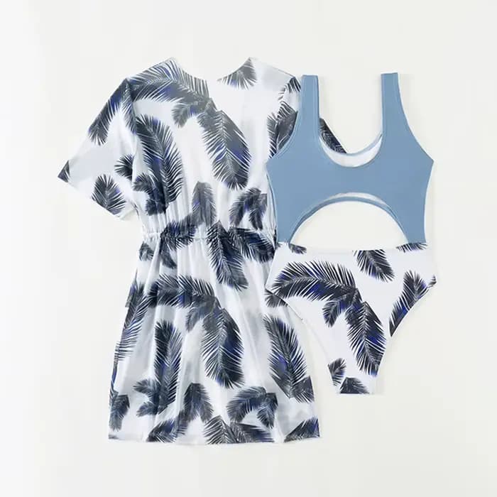 Maillot de bain 3 pièces pour jeunes filles