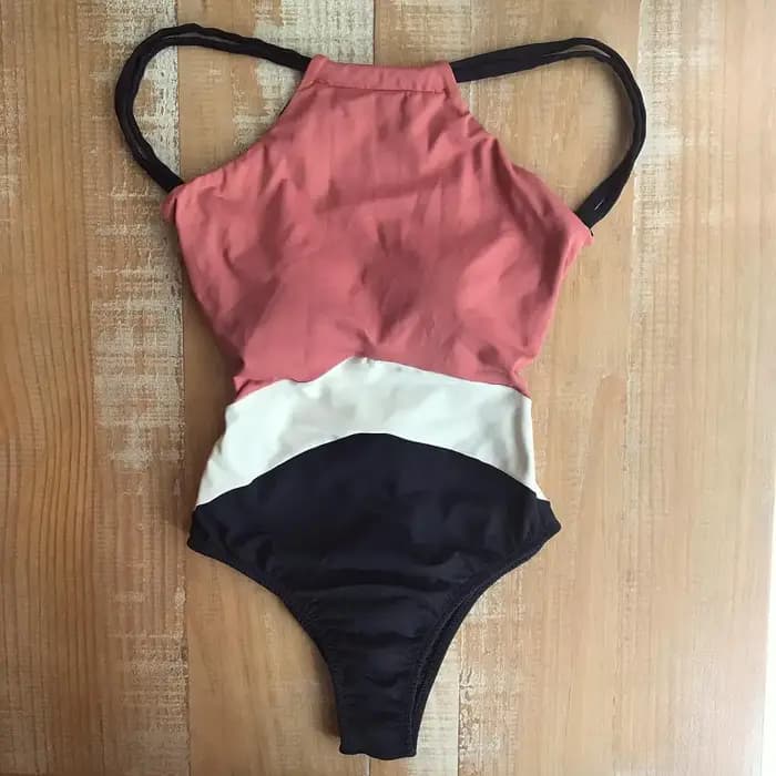 Maillot de bain une pièce en Patchwork