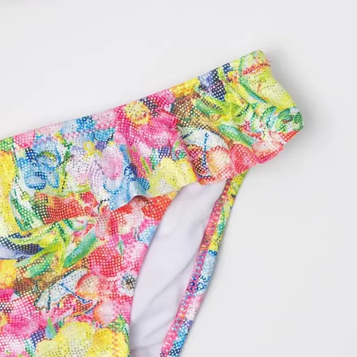 Maillot de bain 2 pièces pour petites filles, imprimé, pour enfants de 3 à 10 ans, vêtements de plage