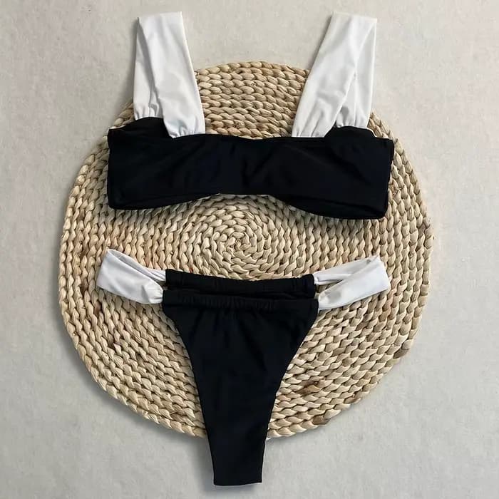 DEBAIOR noir Bikini Sexy Micro Mujer Bikini ensemble femmes maillots de bain maillot de bain pour femme brésilien Biquini maillot de bain solide maillots de bain