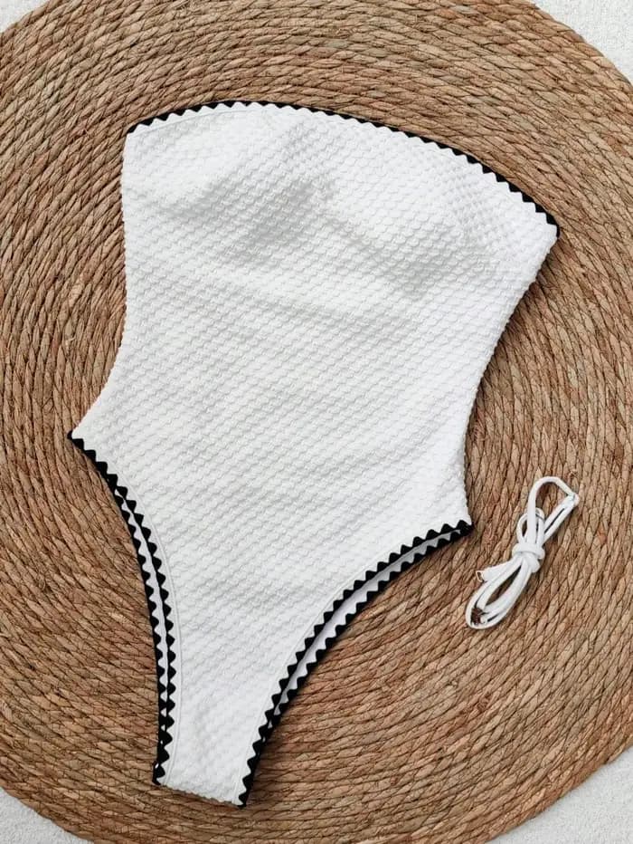 Maillot de bain une pièce bandeau sexy pour femme