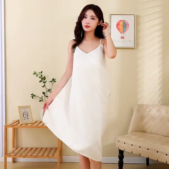 Robe de bain en gaze de coton à 4 couches