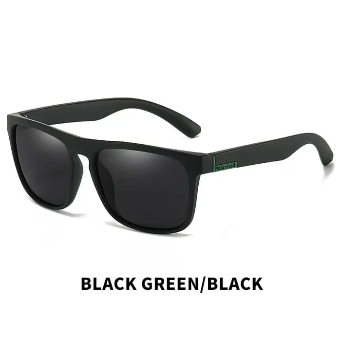 Lunettes de soleil polarisées carrées Vintage pour hommes et femmes