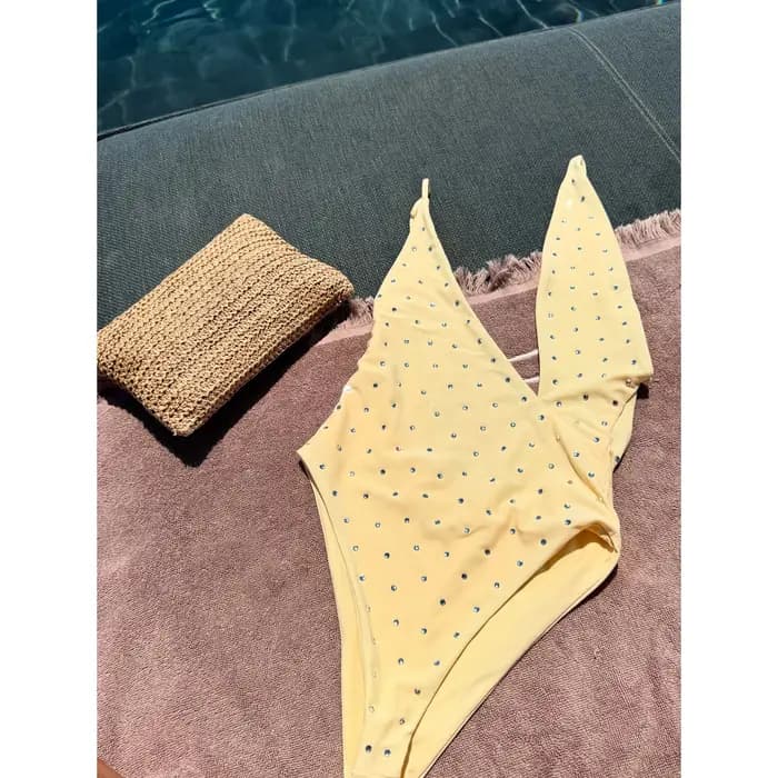 Strass maillot de bain