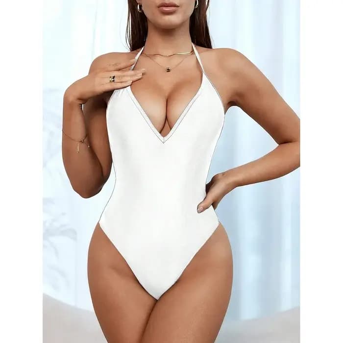Sexy V profond maillot de bain pour femmes maillots