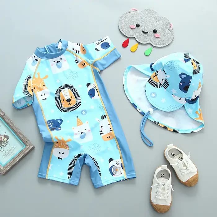Maillot de bain une pièce pour bébé garçon et fille