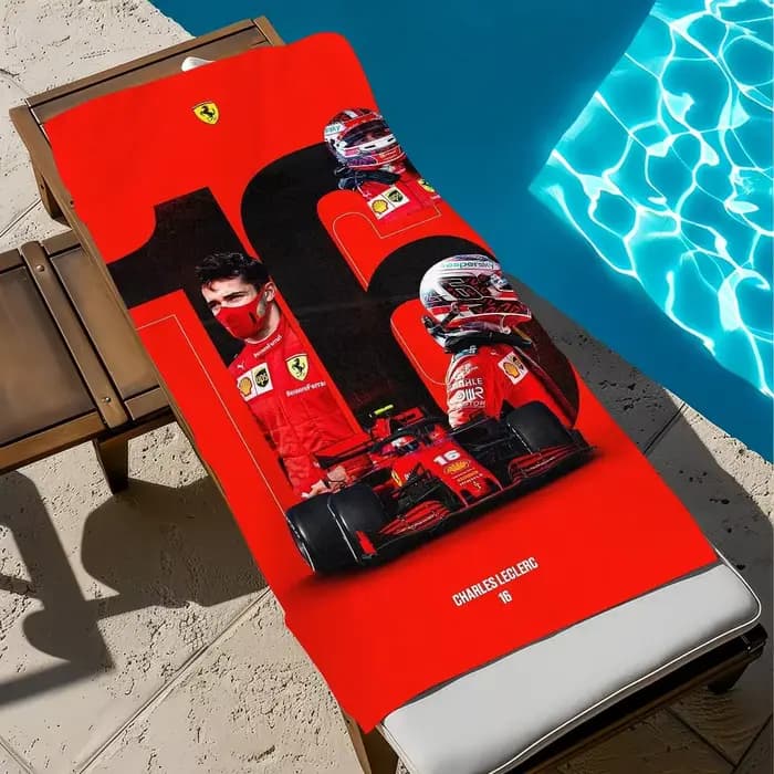 C-Charles L-Leclerc serviette piscine