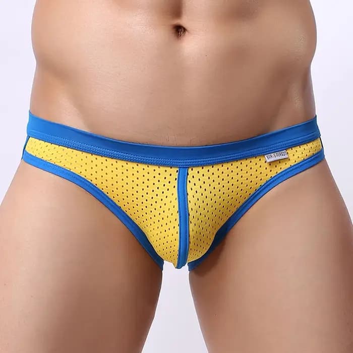 Slips de bain pour hommes en maille respirante à séchage rapide