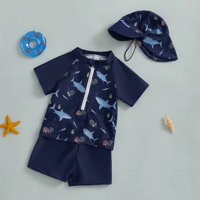 Ensemble de maillot de bain pour bébé garçon