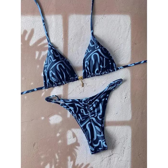 Micro bikini pour femmes, maillot de bain deux pièces, vêtements de bain pour femmes, maillot de bain 2026, sexy, imprimé léopard, push-up, string, ensembles de bikinis, vêtements de plage, été