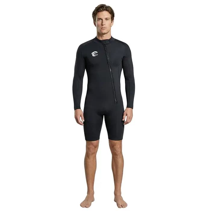 Combinaison de plongée courte pour homme de 2 mm
