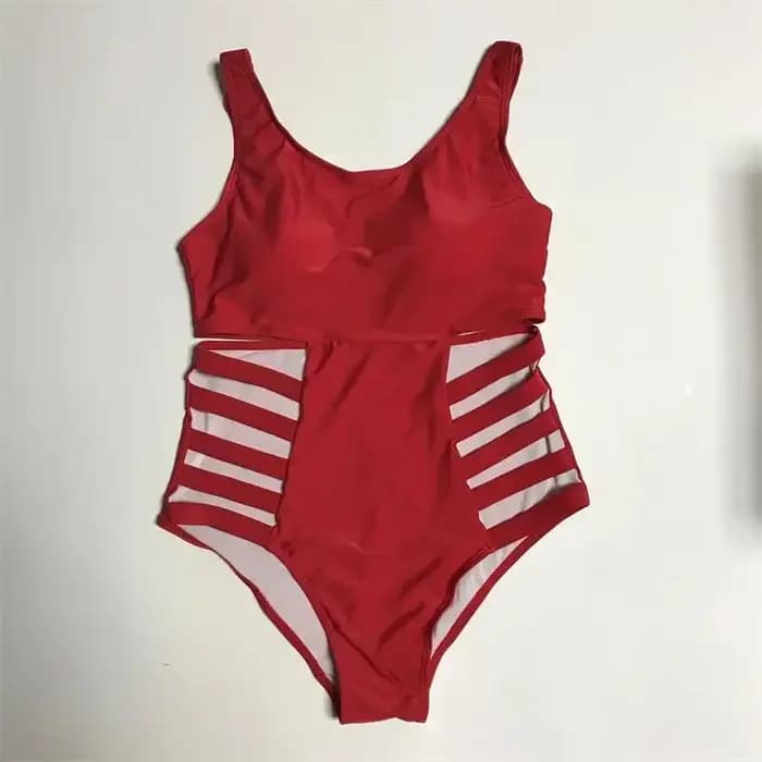 Maillots de bain pour femmes grande taille Sexy une pièce Bikini grand maillot