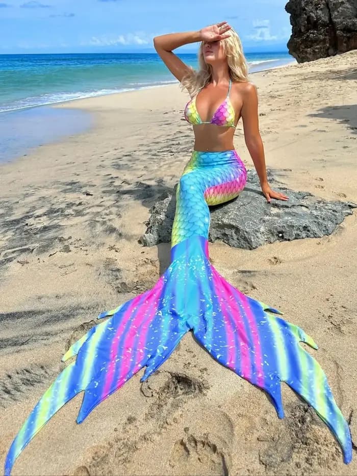 Nouvelle collection de la saison : Maillot de bain trois pièces pour femme