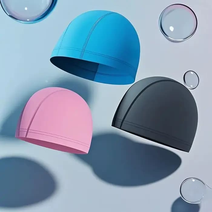 Bonnet de bain adulte haute élastique respirant imperméable