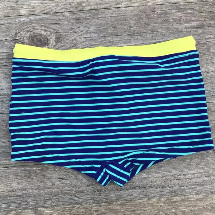 Nouveaux hommes enfants maillot de bain enfants rayé short de bain bébé garçons short de plage garçon pantalons maillots de bain enfants maillot de bain 2-12 ans