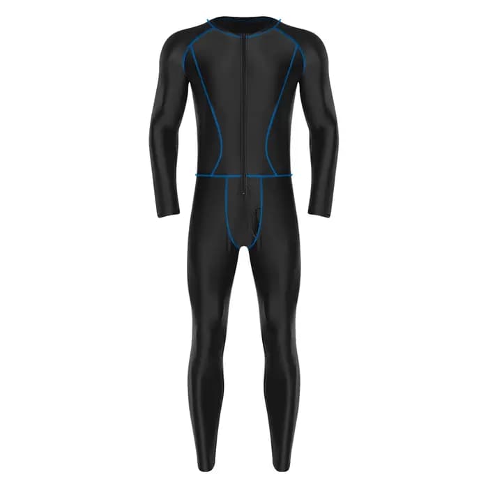 Combinaison de natation brillante pour hommes